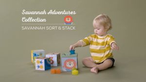 Infantino | Taf Toys Savannah Sort & Stack