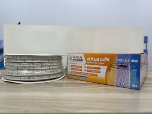 Cuộn 50 mét Đèn led dây 2835-120 chip led -01 hàng không dây dẫn - 02 mầu nháy Asia
