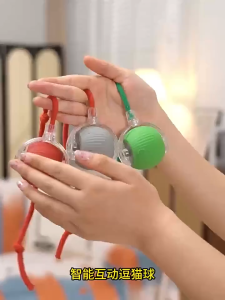 SG Interactive Cat Toys Ball Electric Dog Toy Automatic Pet Exercise Toys for Small Dogs Cats Christmas Gift