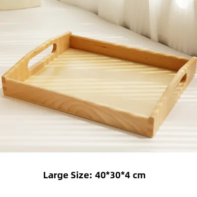 Wooden Educational Storage Basket for Kids Toys Play