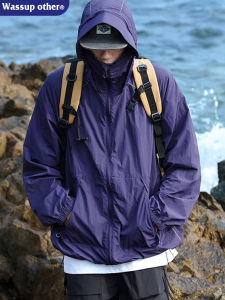 UPF50+ Thin Ice Silk Men Sun Protection Shirt
