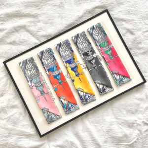 Khăn Choàng Lụa Dài Đa Năng Phù Hợp Cho Túi Xách Phụ Kiện Mùa Hè Cho Nữ Cổ Điển Dây Buộc Tay Cầm Khăn Quấn Tóc