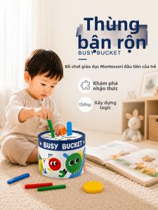 Đồ Chơi Montessori Tập Trung Giáo Dục Sớm