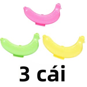 Hộp Đựng Trái Cây Bằng Nhựa Hình Quả Chuối Di Động Linh Hoạt Giữ Tươi Thân Thiện Với Môi Trường Thích Hợp Cho Dã Ngoại Ngoài Trời