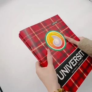 University Notebook 38Sheets Big Composition Notebook Aesthetic Art Style Writing Notebook
