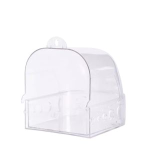 Parrot Bathing Basin Special Insulation Box Bathroom Bathing Bird Toy Kingfisher Caged Accessories Phoenix Bird Supplies