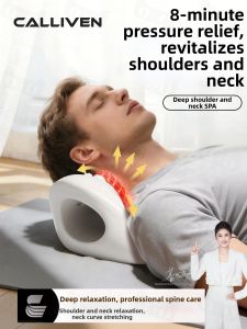 Calliven | Cervical Traction Massager Pillow for Neck Relaxation Cervical Realignment