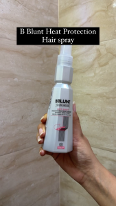 BBLUNT combo Hot Shot Heat Protection Mist With Grapeseed Oil& Provitamin B5-150ml+ BBLUNT Intense Shine Conditioner With Rice & Silk protein for Softer Smoother & Shinier Hair -250gm