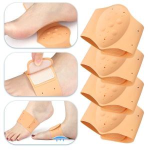 1Pair Arch Support Pad Gel Orthotic Insoles Orthopedic Flat Foot Health Sole Pads For Shoes Insert Plantar Fasciitis