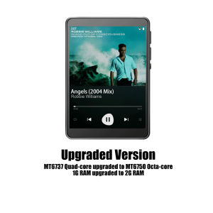 Famue | Famue PA03 WiFi MP3 MP4 Player 2.83 Inch Screen Android 10 Octa Core 2GB 16GB Bluetooth Spotify Deezer YT Music No Phone Needed