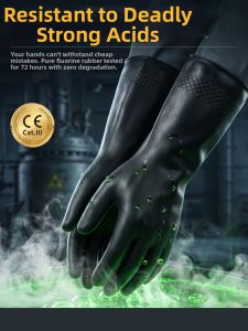 TAODUN | Chemical Resistant Rubber Gloves for Industrial Use