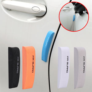 2023 4Pcs Car Door Protector Guard Strip Scratch Protector Car Rubber Bumper Stickers Auto Door Edge Protection Car Decoration
