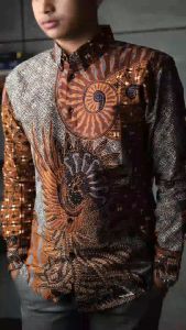 DGM Kemeja Batik Pria Lengan Panjang Premium 1247