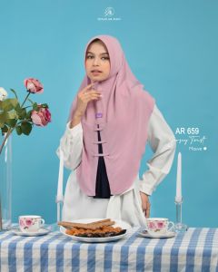 TERBARU | Jilbab Hijab Bergo Ar 659 Jersey Twist Melar Adem Kerudung Dewasa Terlaris Ped Antem ORI Recommeded