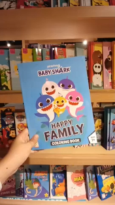 Pinkfong - Baby Shark Happy Family Coloring Book