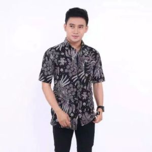 Batik Voes - Kemeja Batik Lengan Pendek Motif Nusantara
