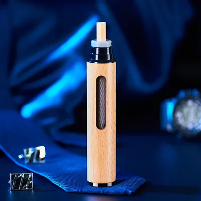 1 Portable Mini Car Mounted Wooden Ashtray - No Dust Falling Suitable for 3 Sizes Smoke Proof Ashtray Suitable for Offices and