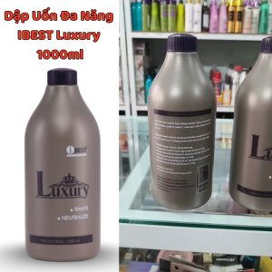 Dập Uốn Đa Năng IBEST Luxury 1000ml Định Hình Tóc Chuẩn Salon.