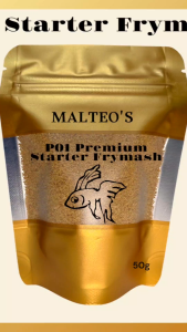 P01 High Protein Formula Slow Sinking Granules Fish Food/Food for Betta Fish Mollies Guppies