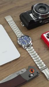 Casio | Đồng Hồ Thạch Anh Nam Cao Cấp Casio Dây Thép Không Gỉ Chống Thấm Nước MTP-VD01D-3B Đồng Hồ Đeo Tay Thời Trang Đơn Giản Thông Thường