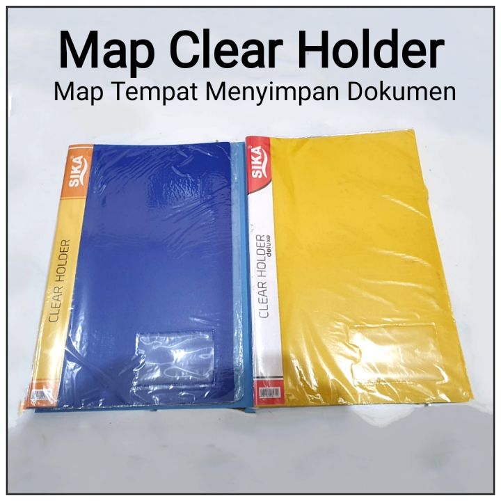 Map Clear Holder isi 20,40,60 Lembar / MAP TEMPAT DOKUMEN PENTING