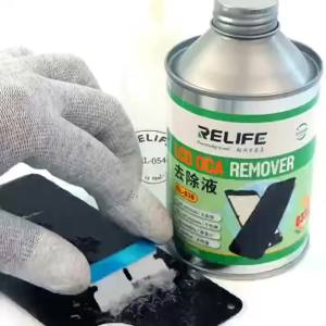 RELIFE RL-538 250ml 8333 LCD Screen Glue Remover IPhone IPad Android Mobile Phone Repair OCA Glue Cleaning and Glue Remover Tool
