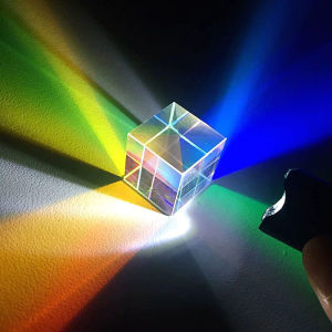 Sun Catcher Colorful Prism Optical Refraction Scientific Experiment Decompression Creative Toy Kids Enlightenment Gift