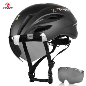 x-tiger | X-TIGER Cycling Helmets Urban Bicycle Helmets Electric Scooter MAGNETIC GOGGLES Helmet Bike Accessories Mtb Road Outdoor Sports