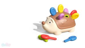 Montessori Sensory Babys Hedgehog Toy Infant Sensory Exercise Skills Early Educational Toys Toddlers