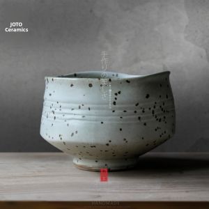 JOTO | Handmade Matcha Tea Set Coarse Pottery Zen Design Retro