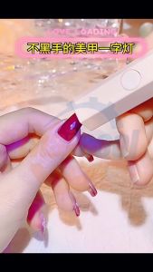 เครื่องเป่าเล็บ ราคาเครื่องอบเล็บ ไฟฉายอบเล็บ Led UV light USB รับอบเล็บเจล DIY โคมไฟ Led UV อบเล็บเจล โคมไฟอบเล็บเจล Adhesive Glue Nail Dryer Quick Drying Lamp