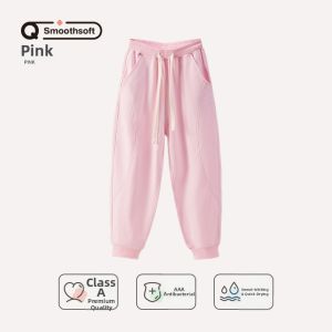 Q21 | Sweat Absorption Breathable Childrens Sport Pants Drawstring Trousers