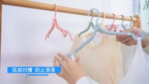 Julien Folding Clothes Hanger Portable Travel Clothes Drying Rack Compact Foldable Plastic Cloth Hanger