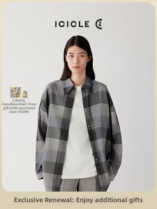 ICICLE | Spring New Cotton Linen Long Sleeve Shirt