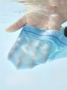 MiiOW | Ice Silk Mesh Breathable Underwear Briefs For Teenage Boys High Waist Flat Angle Shorts Quick Dry Nylon Fabric Solid Color