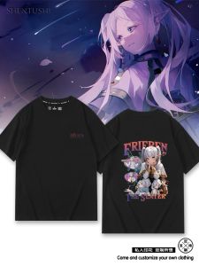 Pure Cotton Short Sleeve T-Shirt Anime Cartoon Print Casual Breathable Youth Fashion Summer Top for Teens Online Exclusive