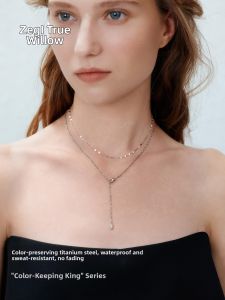 zengliu | Color-Preserving Simple Lockbone Necklace