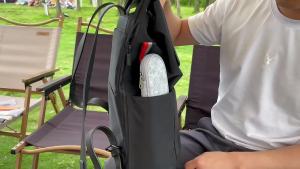 Stainless Steel travel utensils With Case Healthy & Eco-Friendly Full Size Fork Spoon Portable Utensils Set With Storage Bag