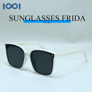 IOOI Eyewear Kacamata Hitam Kotak Kacamata Fashion Pria Wanita Sunglasses Korea Anti UV400 FRIDA 201