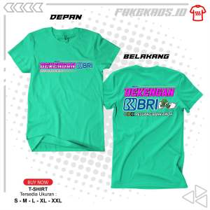 Kaos DEKENGAN BRI (tebal bahan combed 24s)