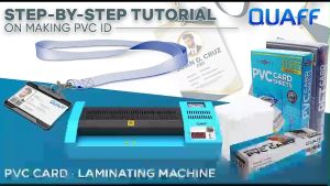 Print Digital CUYI PVC Sheet A4 Size For ID Printing, Bagtag, and Calling Card Making (50 Sets)