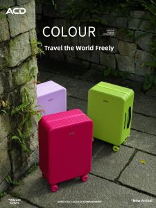 New 4-Wheel Adjustable Handle Expandable Luggage 20 Inch
