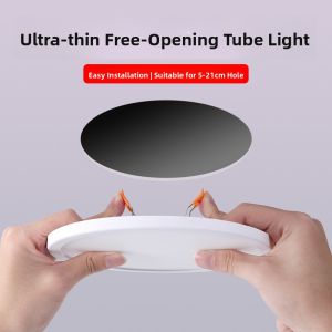 SAINAHEPAN | Ultra-Thin Embedded LED Downlight with Adjustable Hole Distance and Brightness