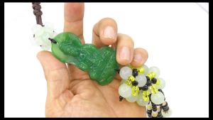 Dây treo phong thủy Mặt Phật Bà Văn Thù chuỗi hạt may mắn - Xua đuổi tà ma mang lại bình an cho xe ô tô