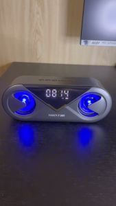 Loa bluetooth không dây - âm thanh hifi bass ấm cực mạnh pin trâu 3600mAh tích hợp đồng hồ báo thức màn hình led hỗ trợ thẻ nhớ đài FM và kết nối đàm thoại 2 chiều tiện lợi. Bảo hành 2 năm toàn quốc lỗi đổi mới 7 ngày.