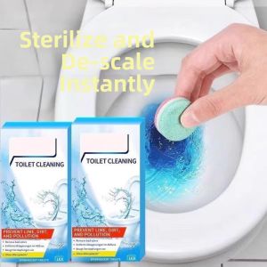 Stain Removal Deodorizing Fresh Scent Descale Urine Stains Toilet Effervescent Tablets