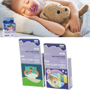 30Pcs Stiker Tape Mulut Tidur Plester Mulut Anti Dengkur Pita Segel Mulut Tidur Penahan Dengkuran Bernafas Untuk Latihan Tidur Anak /Aldult