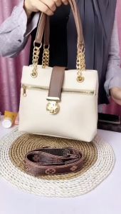 LUNA AURA Tas Selempang Jinjing Wanita New Bellila Kombinasi 3703 Tas Viral Tas Kerja Kekinian