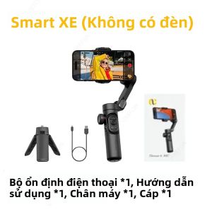 Gimbal Cầm Tay Gấp Gọn XE Bộ Ổn Định Điện Thoại Thông Minh 3 Trục Có Bánh Xe Lấy Nét Cho iOS Android iPhone Quay Vlog Bluetooth