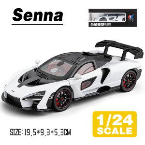 LEO 1:24 McLaren Senna Supercar Diecast Model Car Alloy Cars Toys Collection Gift For Kids Boy Girl